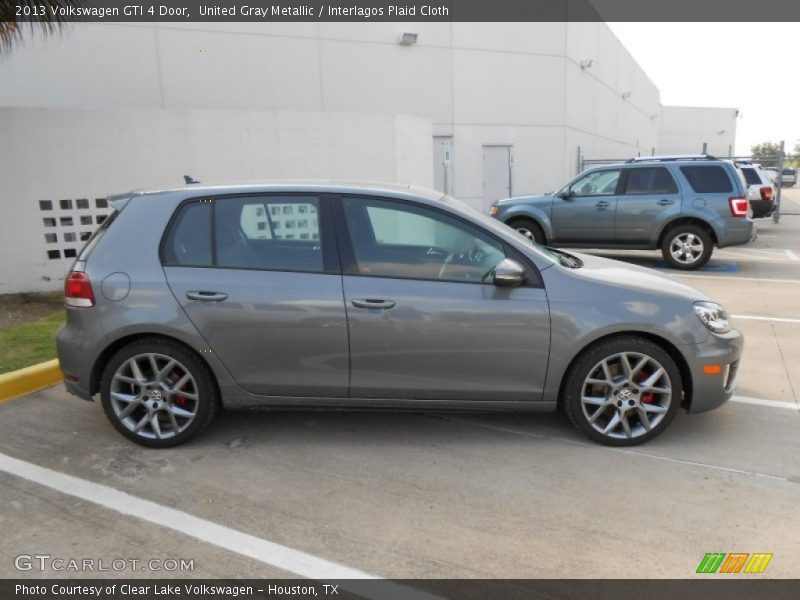 United Gray Metallic / Interlagos Plaid Cloth 2013 Volkswagen GTI 4 Door