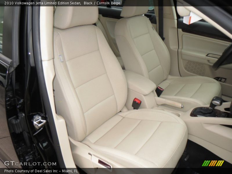 Black / Cornsilk Beige 2010 Volkswagen Jetta Limited Edition Sedan