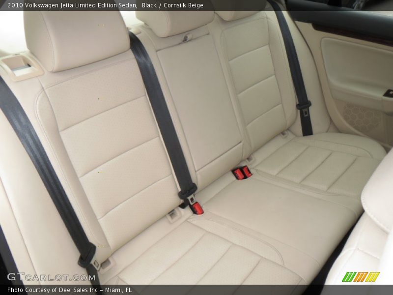 Black / Cornsilk Beige 2010 Volkswagen Jetta Limited Edition Sedan