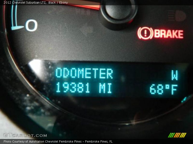 Black / Ebony 2012 Chevrolet Suburban LTZ