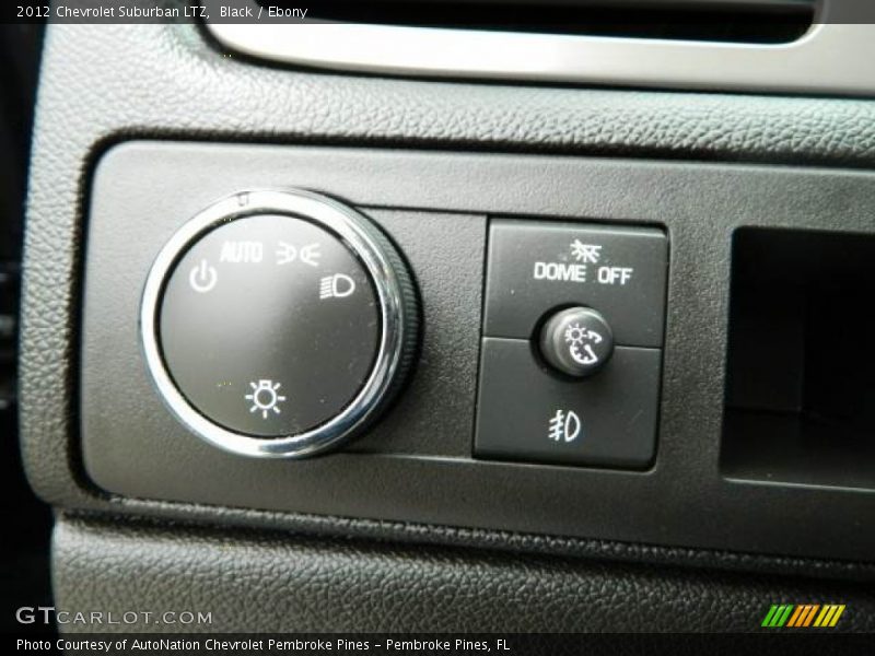 Controls of 2012 Suburban LTZ