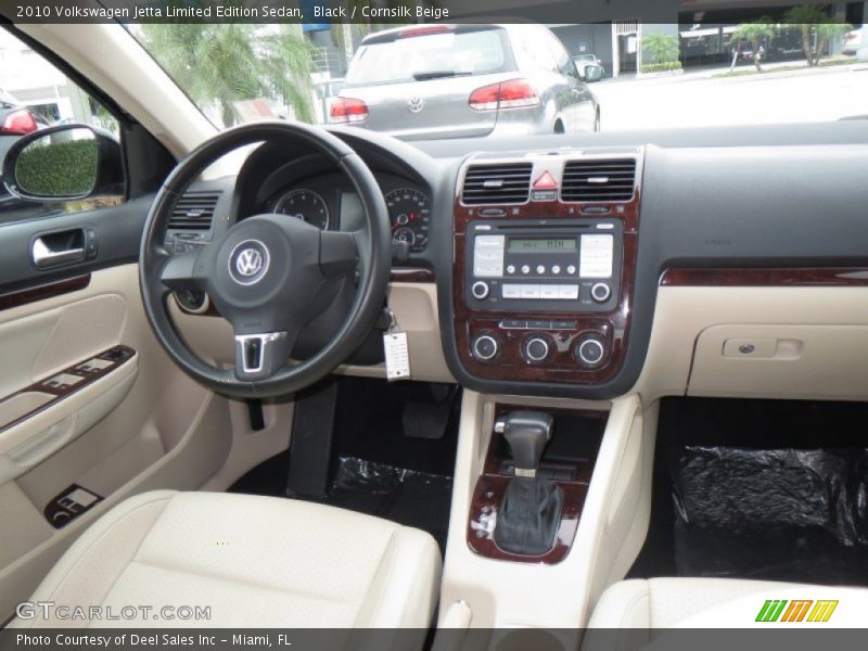Black / Cornsilk Beige 2010 Volkswagen Jetta Limited Edition Sedan