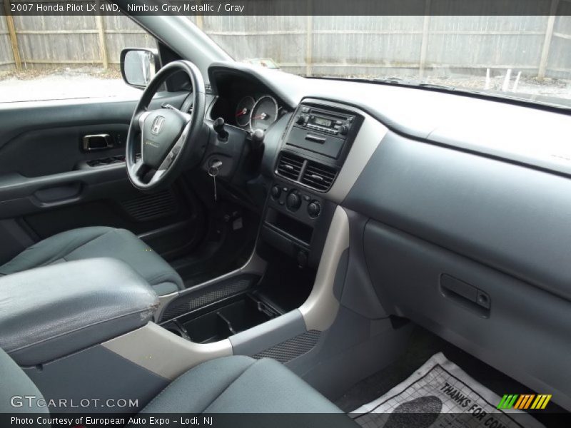 Nimbus Gray Metallic / Gray 2007 Honda Pilot LX 4WD