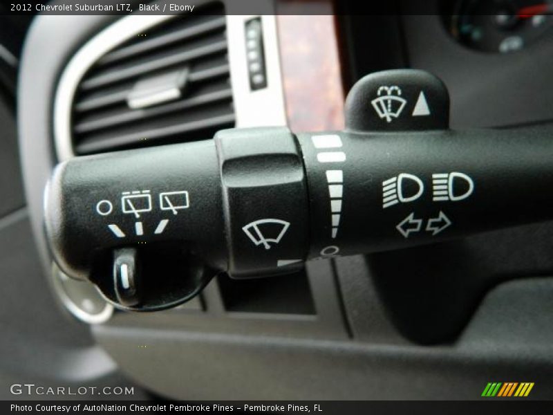 Controls of 2012 Suburban LTZ