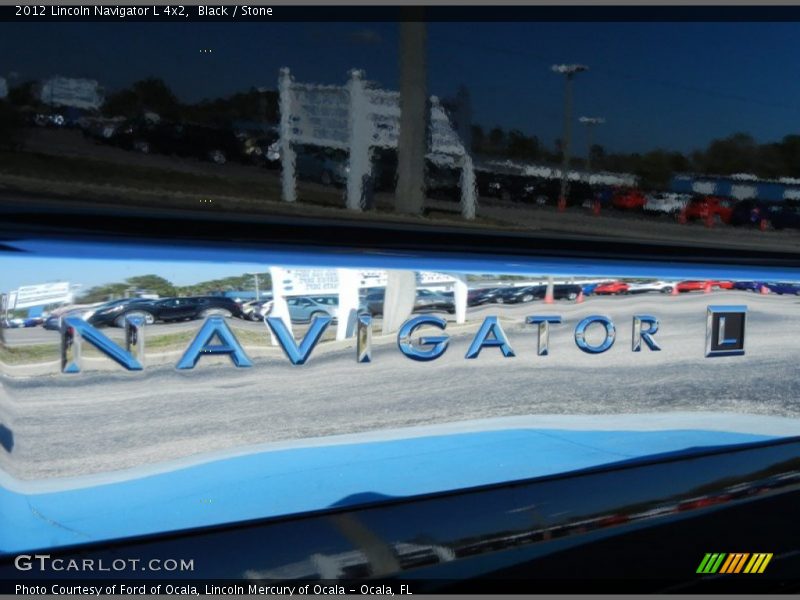 Black / Stone 2012 Lincoln Navigator L 4x2
