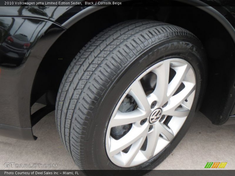 Black / Cornsilk Beige 2010 Volkswagen Jetta Limited Edition Sedan