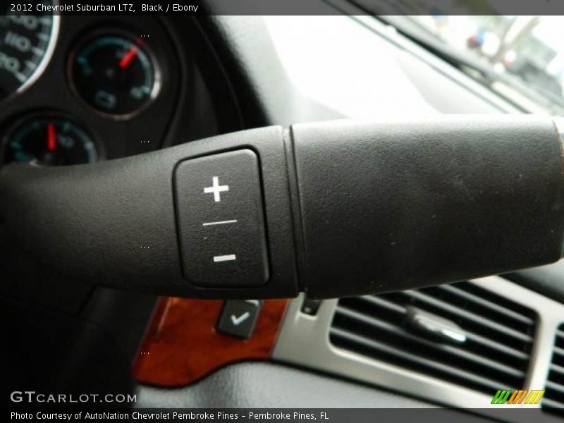 Controls of 2012 Suburban LTZ
