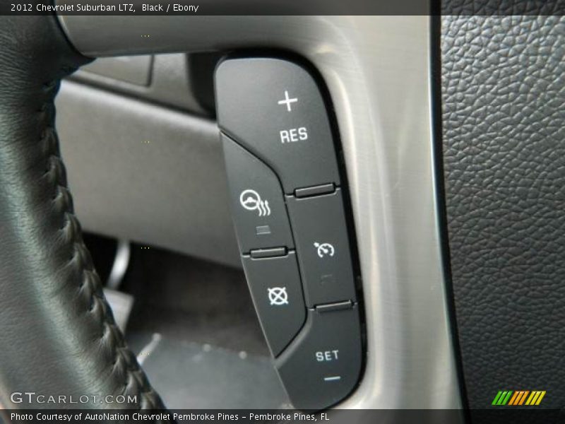 Controls of 2012 Suburban LTZ