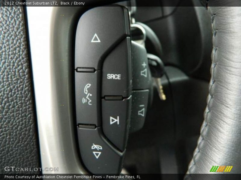 Controls of 2012 Suburban LTZ