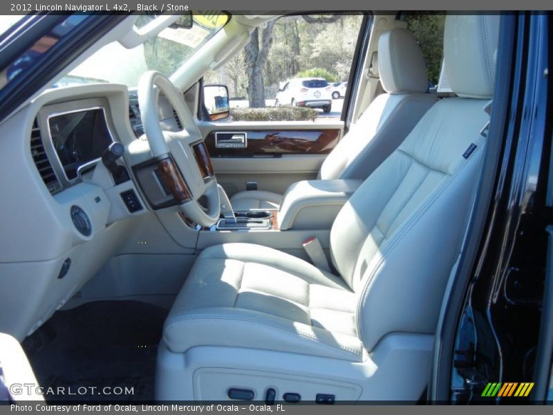 Black / Stone 2012 Lincoln Navigator L 4x2