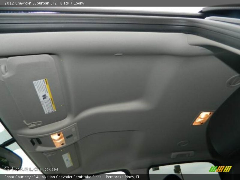 Black / Ebony 2012 Chevrolet Suburban LTZ