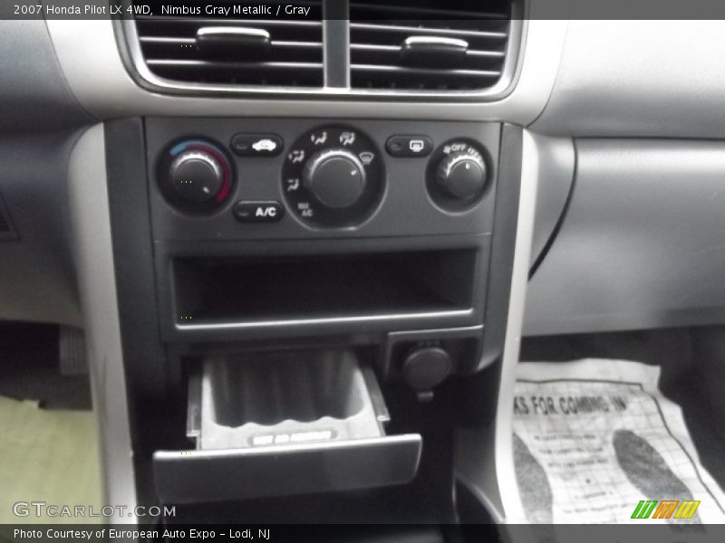 Nimbus Gray Metallic / Gray 2007 Honda Pilot LX 4WD