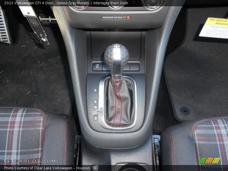 United Gray Metallic / Interlagos Plaid Cloth 2013 Volkswagen GTI 4 Door