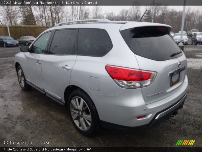  2013 Pathfinder Platinum 4x4 Brilliant Silver