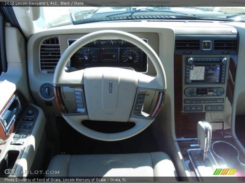 Black / Stone 2012 Lincoln Navigator L 4x2