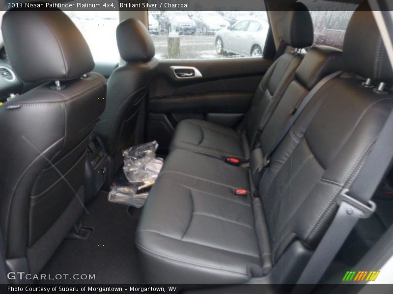 Rear Seat of 2013 Pathfinder Platinum 4x4