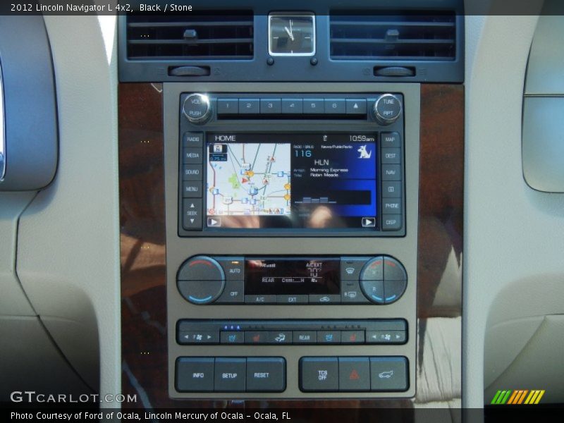 Black / Stone 2012 Lincoln Navigator L 4x2
