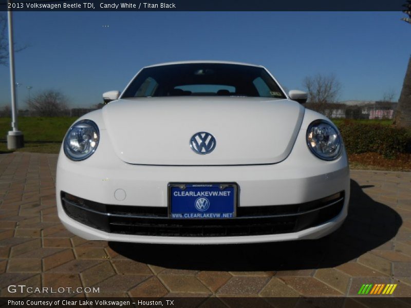 Candy White / Titan Black 2013 Volkswagen Beetle TDI