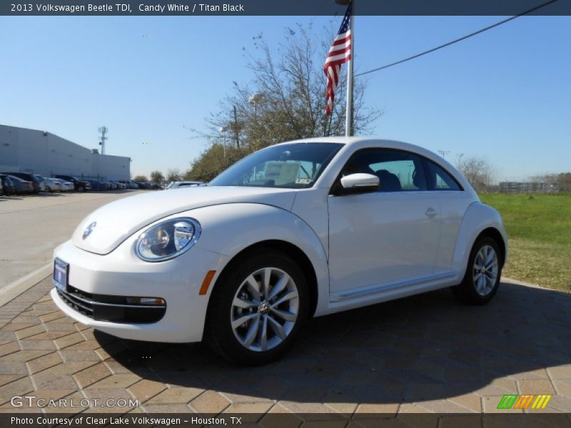 Candy White / Titan Black 2013 Volkswagen Beetle TDI