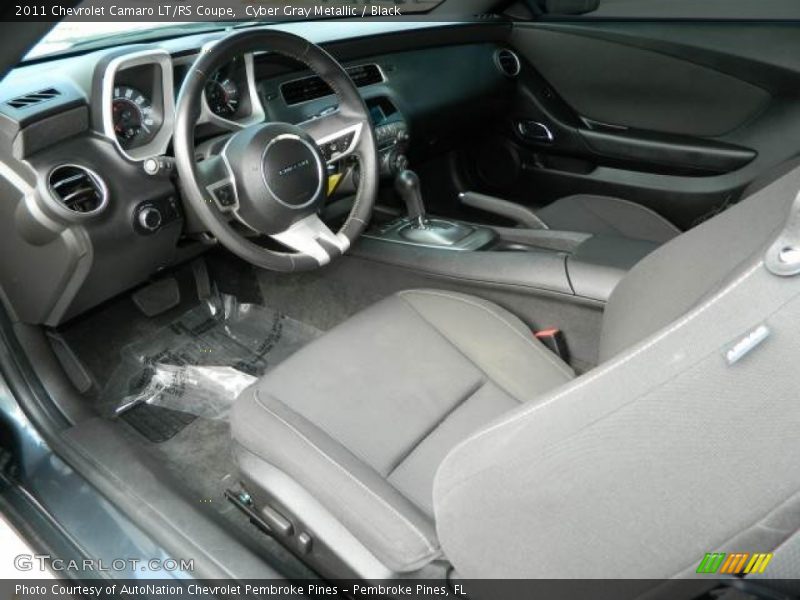 Black Interior - 2011 Camaro LT/RS Coupe 