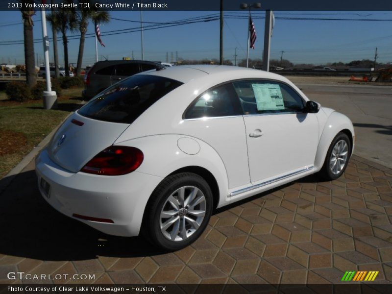 Candy White / Titan Black 2013 Volkswagen Beetle TDI