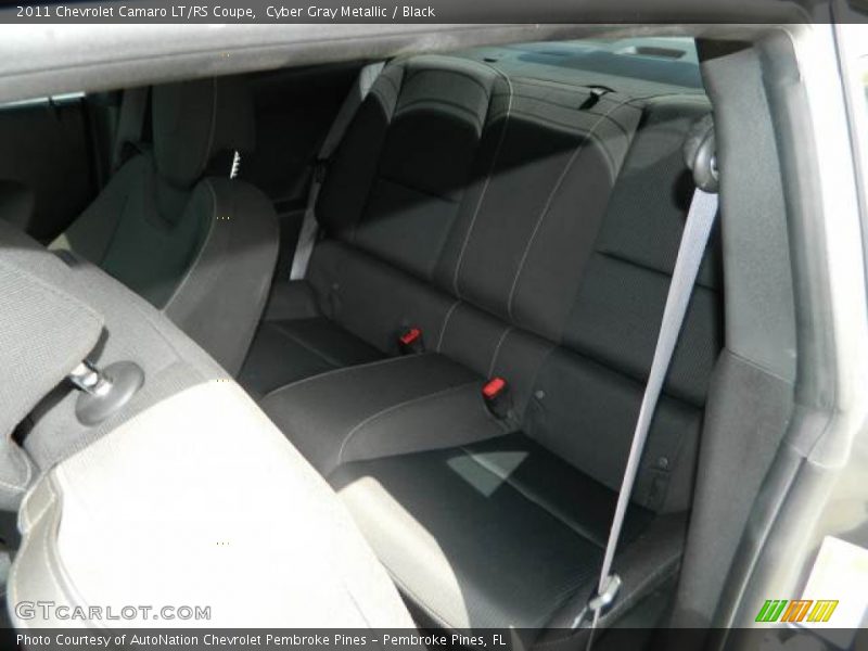 Cyber Gray Metallic / Black 2011 Chevrolet Camaro LT/RS Coupe