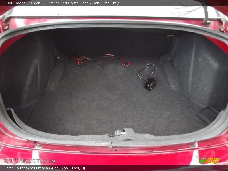 Inferno Red Crystal Pearl / Dark Slate Gray 2008 Dodge Charger SE