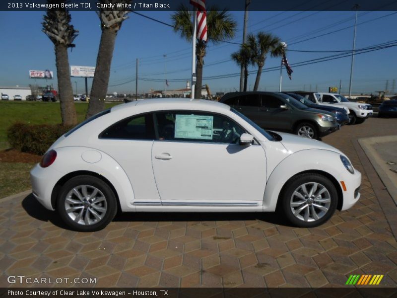 Candy White / Titan Black 2013 Volkswagen Beetle TDI
