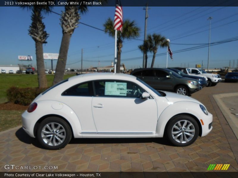 Candy White / Titan Black 2013 Volkswagen Beetle TDI