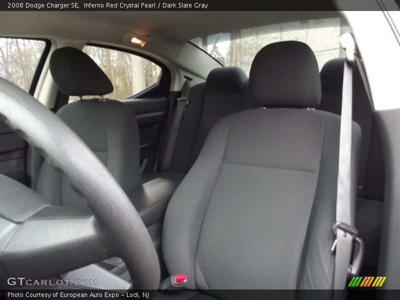 Inferno Red Crystal Pearl / Dark Slate Gray 2008 Dodge Charger SE