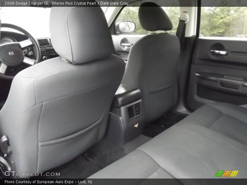 Inferno Red Crystal Pearl / Dark Slate Gray 2008 Dodge Charger SE
