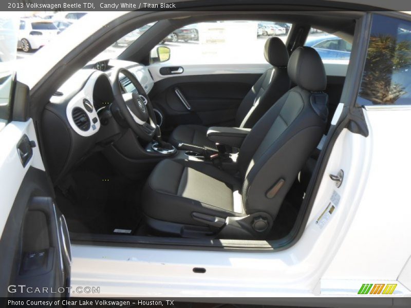 Candy White / Titan Black 2013 Volkswagen Beetle TDI