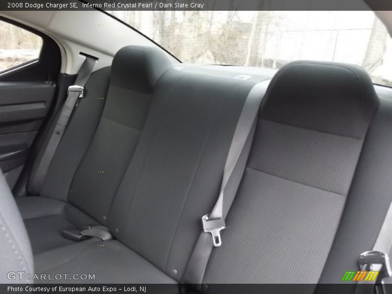 Inferno Red Crystal Pearl / Dark Slate Gray 2008 Dodge Charger SE