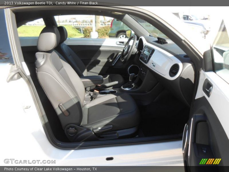Candy White / Titan Black 2013 Volkswagen Beetle TDI