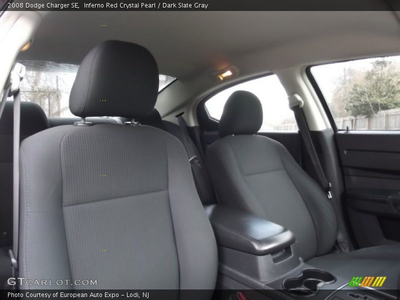 Inferno Red Crystal Pearl / Dark Slate Gray 2008 Dodge Charger SE