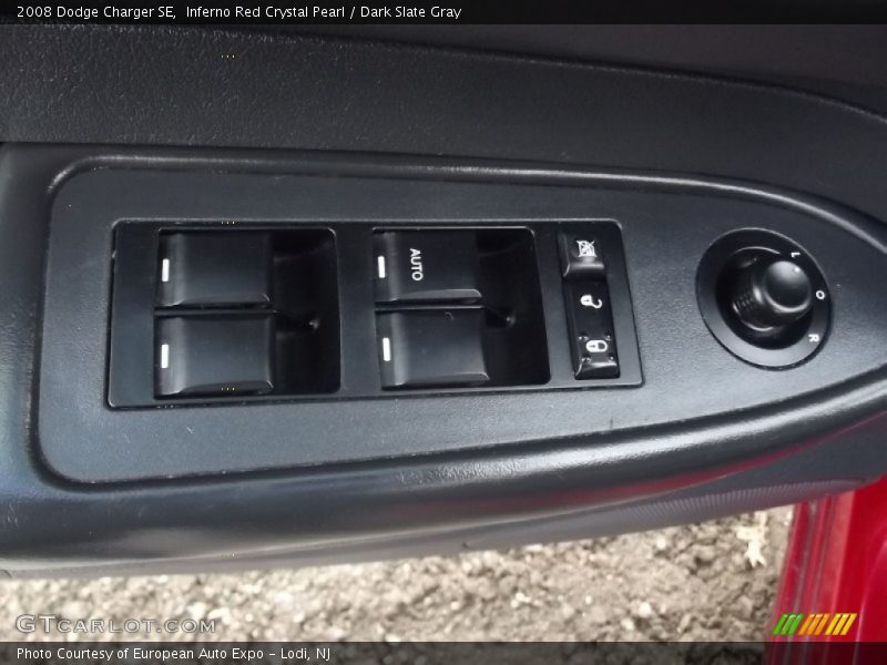 Inferno Red Crystal Pearl / Dark Slate Gray 2008 Dodge Charger SE