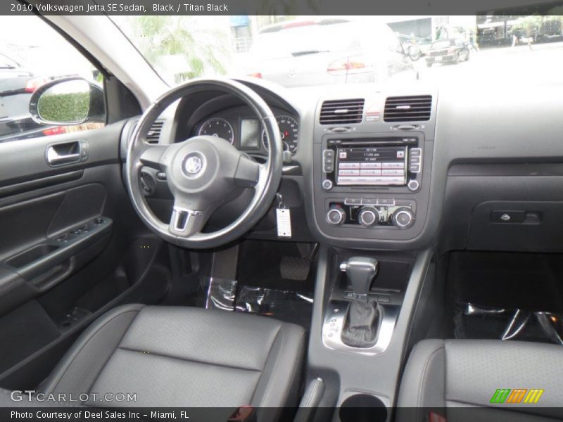 Dashboard of 2010 Jetta SE Sedan