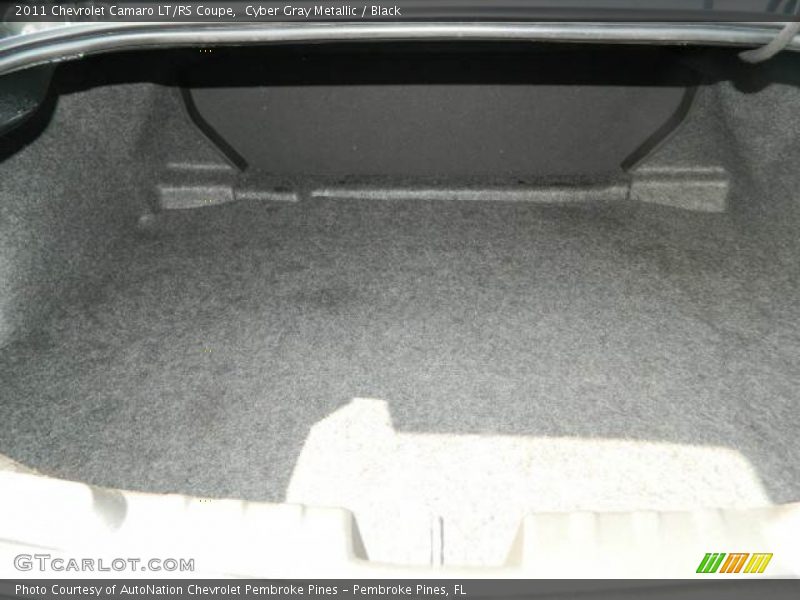Cyber Gray Metallic / Black 2011 Chevrolet Camaro LT/RS Coupe
