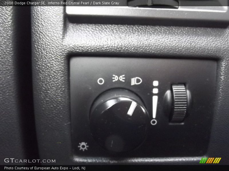 Inferno Red Crystal Pearl / Dark Slate Gray 2008 Dodge Charger SE