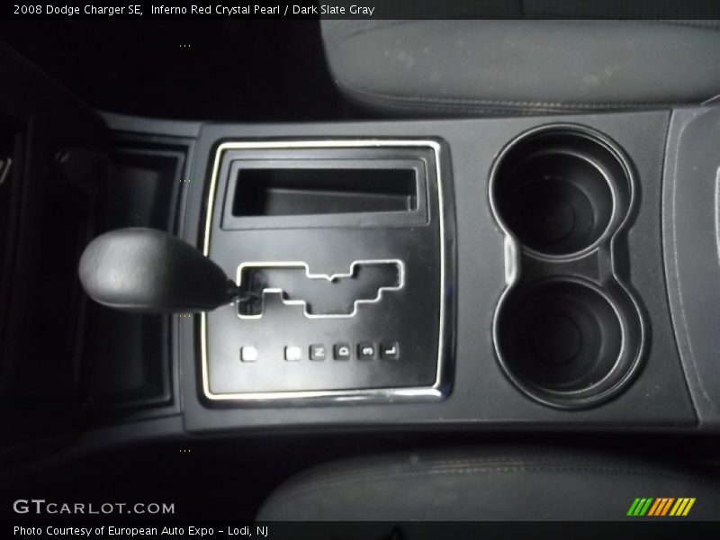 Inferno Red Crystal Pearl / Dark Slate Gray 2008 Dodge Charger SE