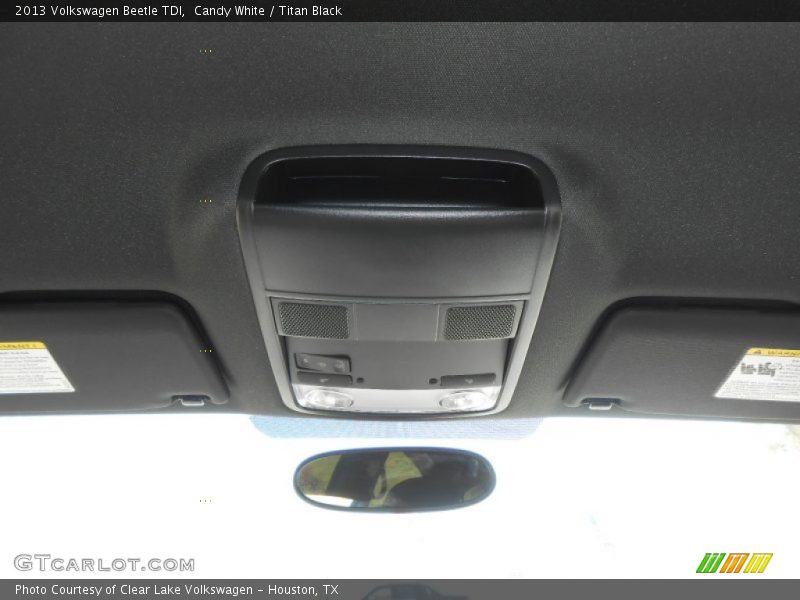 Candy White / Titan Black 2013 Volkswagen Beetle TDI