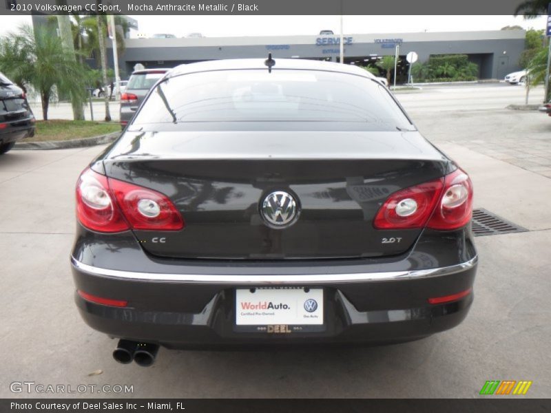 Mocha Anthracite Metallic / Black 2010 Volkswagen CC Sport