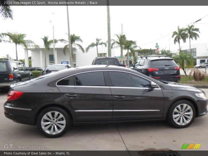 Mocha Anthracite Metallic / Black 2010 Volkswagen CC Sport