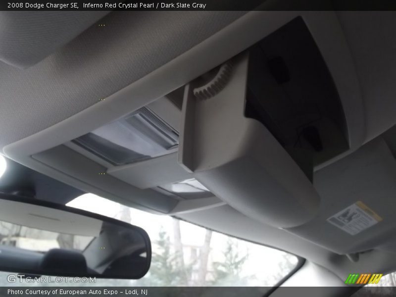 Inferno Red Crystal Pearl / Dark Slate Gray 2008 Dodge Charger SE