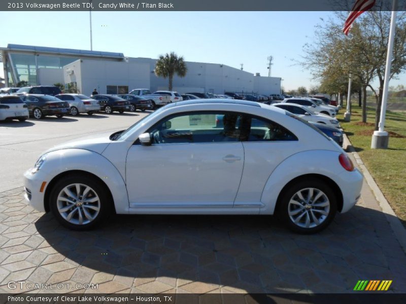 Candy White / Titan Black 2013 Volkswagen Beetle TDI
