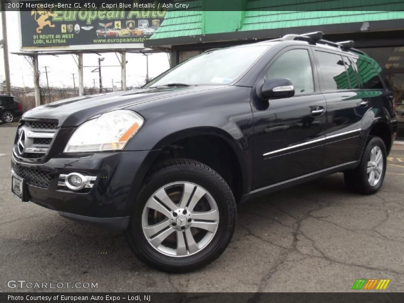 Capri Blue Metallic / Ash Grey 2007 Mercedes-Benz GL 450