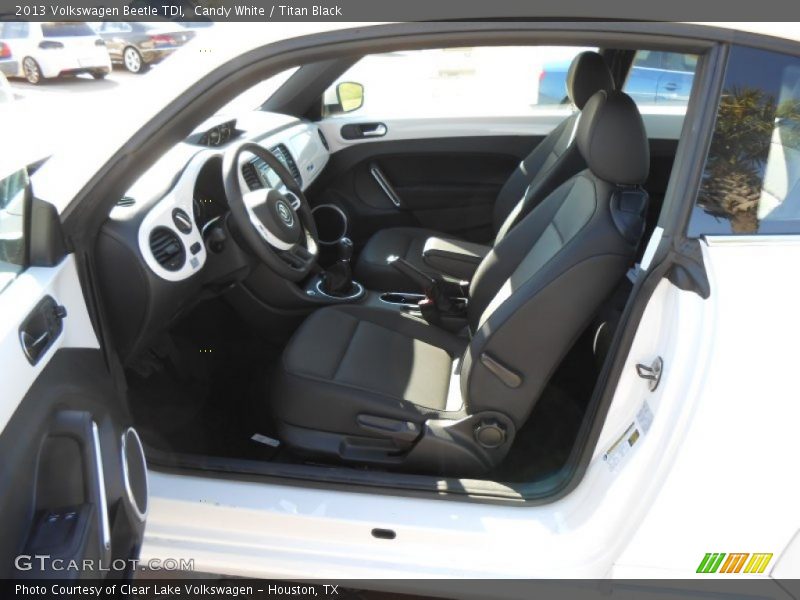 Candy White / Titan Black 2013 Volkswagen Beetle TDI
