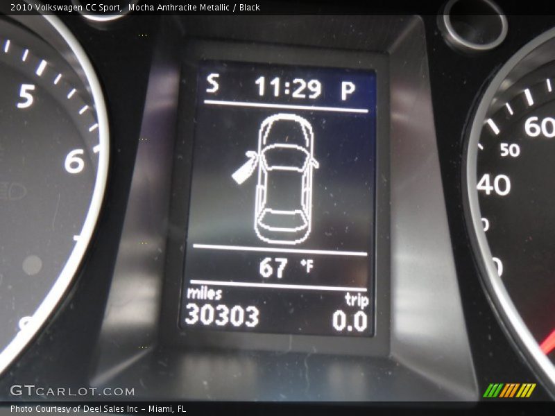 Mocha Anthracite Metallic / Black 2010 Volkswagen CC Sport