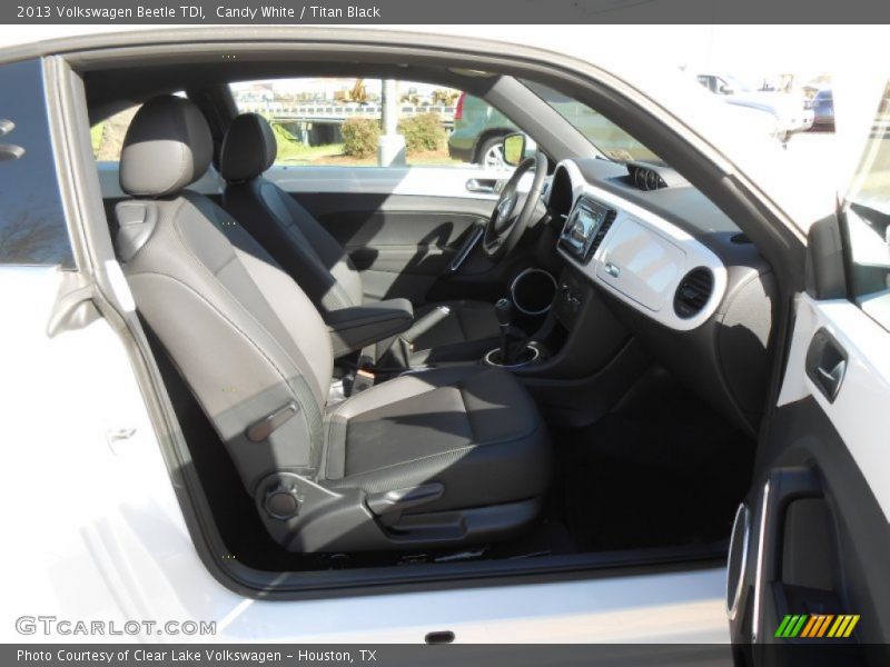 Candy White / Titan Black 2013 Volkswagen Beetle TDI