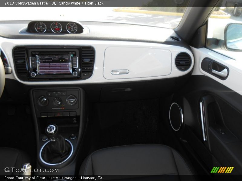 Candy White / Titan Black 2013 Volkswagen Beetle TDI